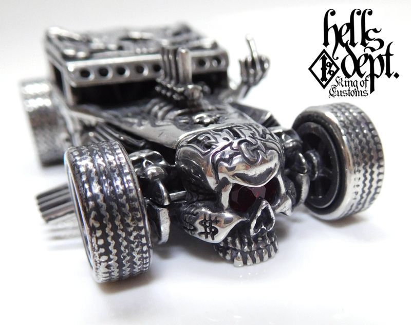 Photo: JDC13 X REDRUM 【”RED EYE" HELLS DEPT SHAKER (FINISHED PRODUCT)】(FULL WHITE METAL) 